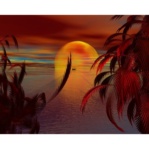 Solitude Bay print
