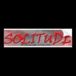 SOLITUDE - Bumper Sticker