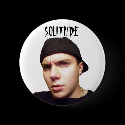SOLITUDE - Button by Solitude123