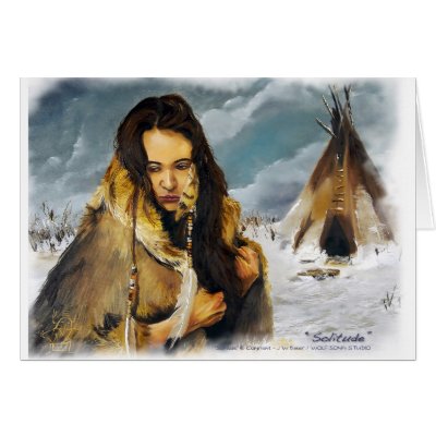 olitude Card by JWBaker Artist