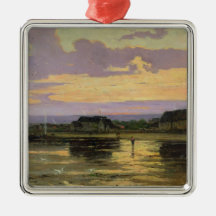 Solitude in the Evening, Morsalines Christmas Ornaments