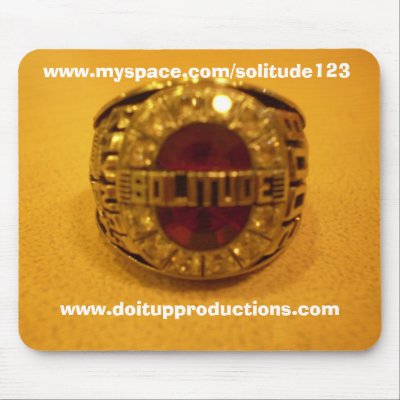 Solitude Ring Mousepad by doitupproductions