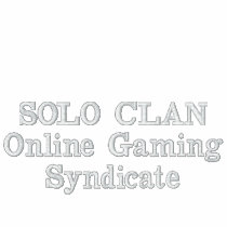 SOLO CLAN, Online Gaming Syndicate embroidered shirts by l0rdnicr0 SOLO CLAN, Online Gaming Syndicate embroidered shirts