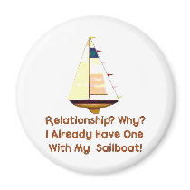 Solo Sailing magnets by orsobear Solo Sailing magnets