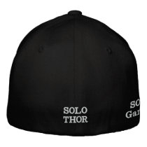 SOLO THOR Flex-Fit embroidered hats by l0rdnicr0 SOLO THOR Flex-Fit embroidered hats