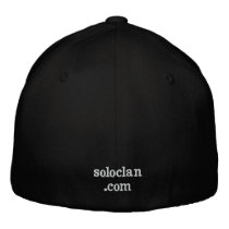 SOLOCLAN Hat (Black) embroidered hats