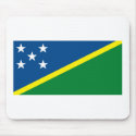 Soloman Islands Flag Mousepad by FlagTshirts Soloman Islands Flag Mousepad