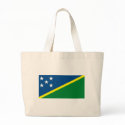 Soloman Islands Flag Tote Bag