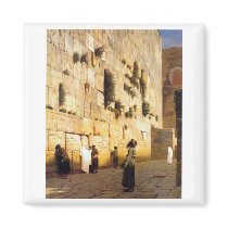Soloman's Wall Jerusalem, Jean-Leon Gerome magnets