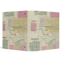Solomon, Enterprise, Dillon, Detroit, Kansas Vinyl Binder