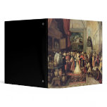 Solomon in the Treasury of the Temple, 1633 3 Ring Binder