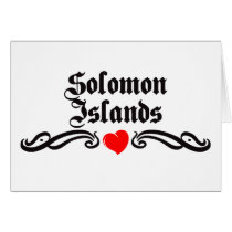 Solomon Islands Card