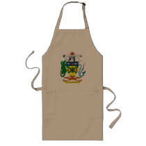 Solomon Islands Coat of Arms Apron by FlagTshirts Solomon Islands Coat of Arms Apron