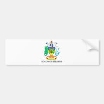 Solomon Islands Coat of Arms Bumper Sticker