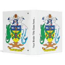 Solomon Islands Coat of Arms detail Binders