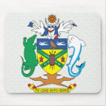 Solomon Islands Coat of Arms detail Mousepads