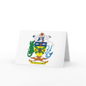 Solomon Islands Coat of Arms Greeting Card
