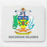 Solomon Islands Coat of Arms Mousepads