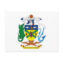 Solomon Islands Coat of Arms Postcard