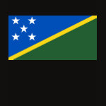 Solomon Islands Flag Map Spaghetti Top