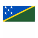 Solomon Islands Flag and Map T-Shirt