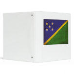 Solomon Islands Flag Vinyl Binder