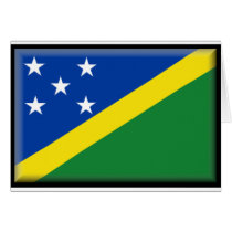 Solomon Islands Flag Greeting Card