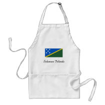 Solomon Islands Flag Design aprons by flagshirt Solomon Islands Flag Design aprons
