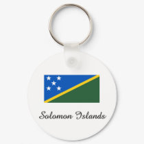 Solomon Islands Flag Design keychains by flagshirt Solomon Islands Flag Design keychains