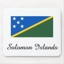 Solomon Islands Flag Design mousepads by flagshirt Solomon Islands Flag Design mousepads