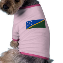 Solomon Islands FLAG International pet clothing by flagshirt Solomon Islands FLAG International pet clothing