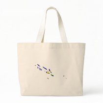 Solomon Islands flag map bags by FlagStore Solomon Islands flag map bags