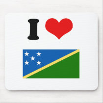 Solomon Islands Flag Mouse Mats