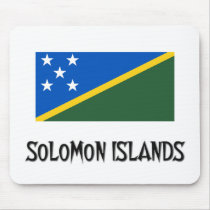 Solomon Islands Flag mousepads by flagshirt Solomon Islands Flag mousepads