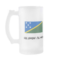 Solomon Islands Flag mugs