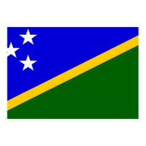 Solomon Islands Flag posters by coolcountry Solomon Islands Flag posters