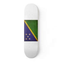 Solomon Islands Flag Skate Board Deck