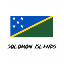 Solomon Islands Flag t-shirts