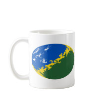 Solomon Islands Gnarly Flag Mug