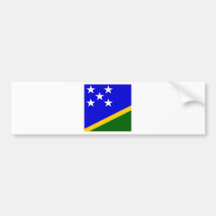 Solomon Islands High quality Flag Bumper Stickers