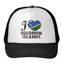 Solomon Islands Love Trucker Hat