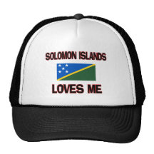 Solomon Islands Loves Me Trucker Hat