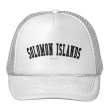 Solomon Islands Mesh Hat