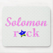 Solomons Rock - Cute Pink Mouse Pads