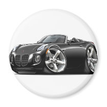 Solstice Black Convertible Fridge Magnet
