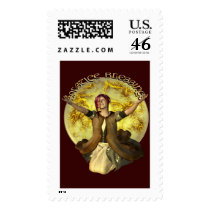 Solstice Blessings Postage Stamps