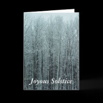 Solstice Forest Greeting Card
