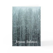 Solstice Forest Greeting Card