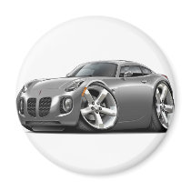 Solstice Grey Car Magnets