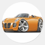 Solstice Orange Convertible Sticker